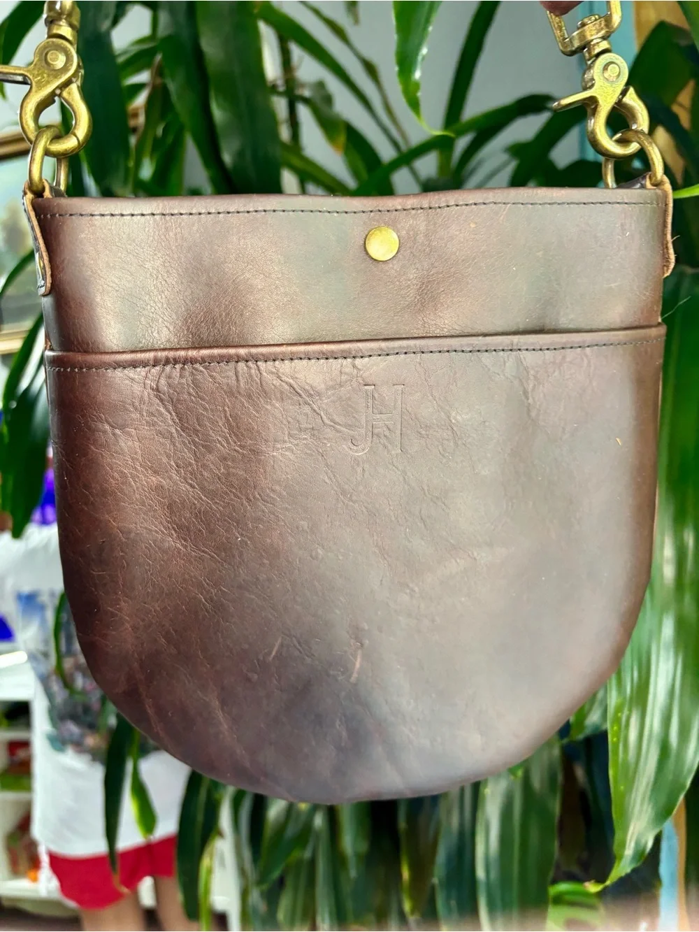 Jill’s Homestead Leather Crossbody Bag